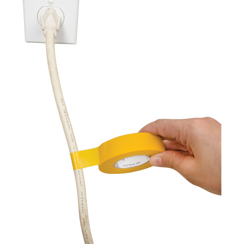 Ruban isolant, 19 mm (3/4") x 18 m (60'), Jaune, 7 mils PB Rental Co. Ltd.
