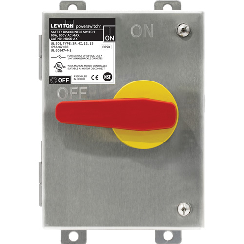 Stainless Steel Disconnect Switch PB Rental Co. Ltd.