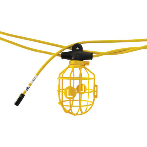 Heavy-Duty Moulded Stringlights, 10 Lights, 1200" L, Plastic Housing PB Rental Co. Ltd.