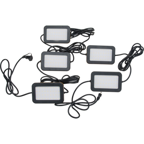 Chaîne de baladeuses DEL, 5 Lumi&egrave;res, 50' lo, Boîtier en Plastique PB Rental Co. Ltd.