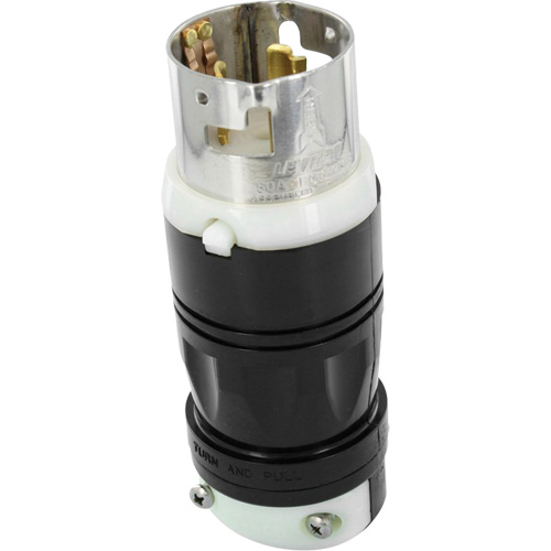 California Style Locking Plug, Nylon, 50 Amps, 120 V/250 V, Non-NEMA PB Rental Co. Ltd.