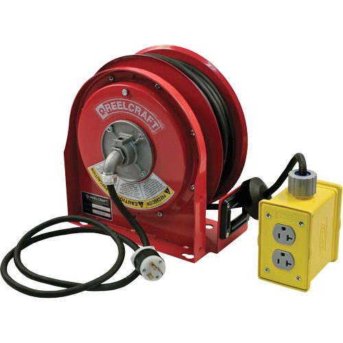 3000 Compact Premium Duty Cord Reel, 30', SJTO, 12 Gauge, 20 A PB Rental Co. Ltd.