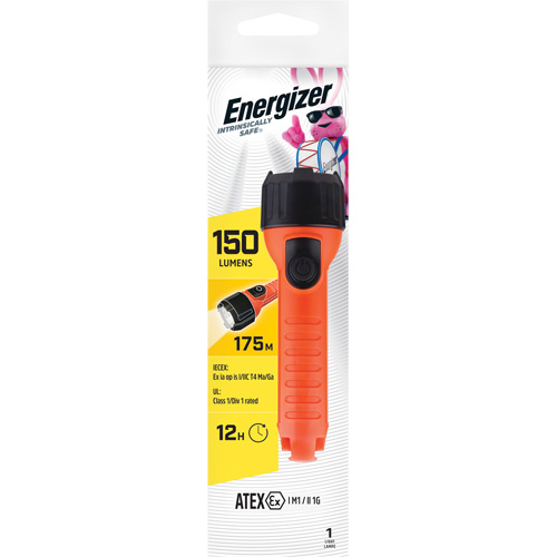 Lampe de poche portative Intrinsically Safe, DEL, 150 lumens, Piles AA PB Rental Co. Ltd.