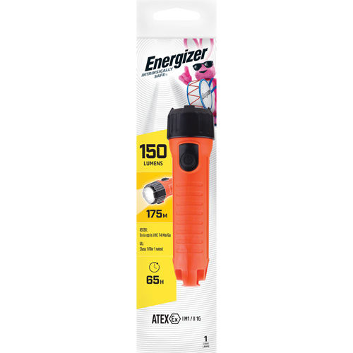 Lampe de poche portative Intrinsically Safe, DEL, 150 lumens, Piles D PB Rental Co. Ltd.