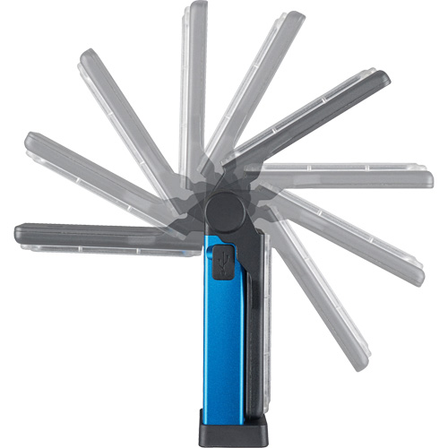 Lampe de travail multifonctionnelle compacte FlipMate, DEL, 500 lumens, Boîtier en Aluminium PB Rental Co. Ltd.