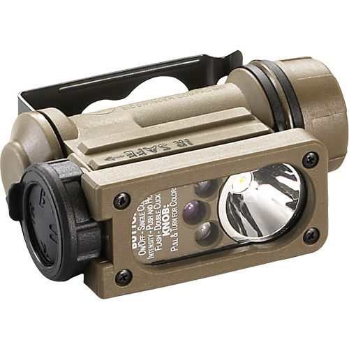 Sidewinder Compact&reg; II Military Model Hands Free Light, LED, 55 Lumens, 6 Hrs. Run Time, AA Batteries PB Rental Co. Ltd.