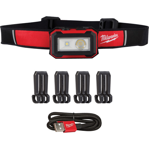 Magnetic Headlamp & Task Light, LED, 450 Lumens, 2.5 Hrs. Run Time, Rechargeable Batteries PB Rental Co. Ltd.