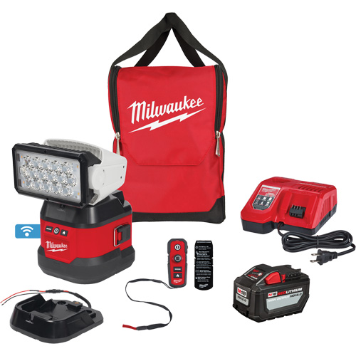 Utility Remote Control Search Light Kit, LED, 4250 Lumens PB Rental Co. Ltd.