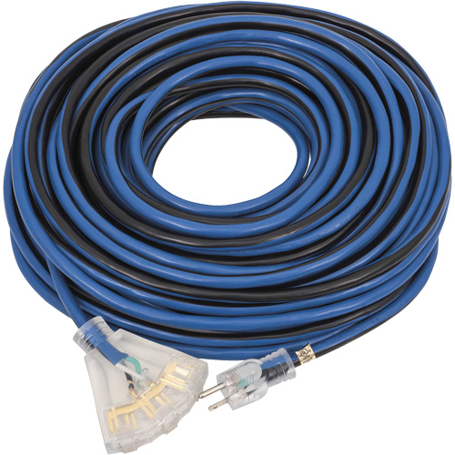 JLEC-12100 Contractor Grade Extension Cord, Indoor/Outdoor, SJTOW, 12 AWG, 15 A, 100' PB Rental Co. Ltd.