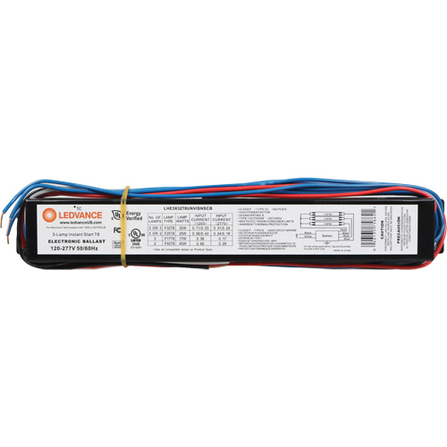 Ballast &agrave; 3 lampes fluorescentes T8 PB Rental Co. Ltd.