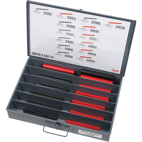 Plateau d'assortiment de tube &agrave; thermor&eacute;tr&eacute;cissement PB Rental Co. Ltd.