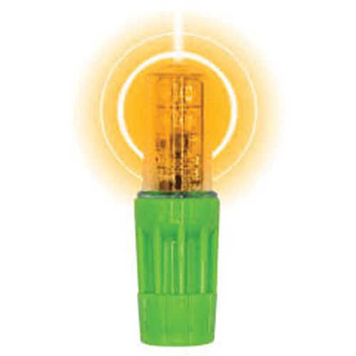 Lampe &agrave; DEL tr&egrave;s lumineuse Rocket II pour les fouets d'avertissement style &agrave; douille 1156, Clignotement, Ambr&eacute;e PB Rental Co. Ltd.