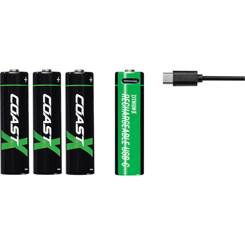 Batteries AA rechargeables Zithion PB Rental Co. Ltd.