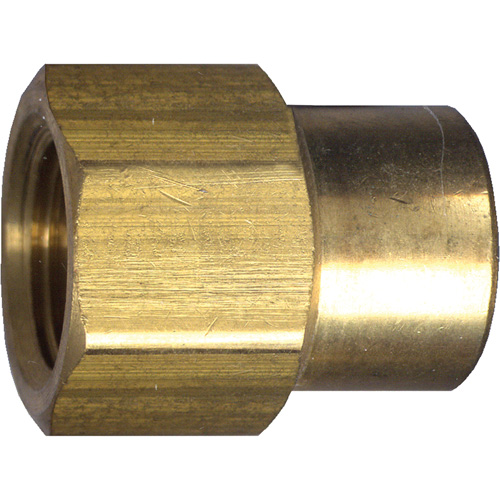 Reduced Pipe Coupling, Brass, 1/2" x 3/8" PB Rental Co. Ltd.