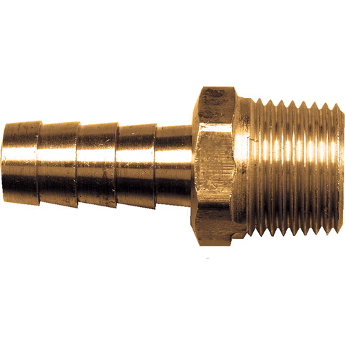 Hose Male Barb Pipe Coupler, Brass, 1/2" PB Rental Co. Ltd.