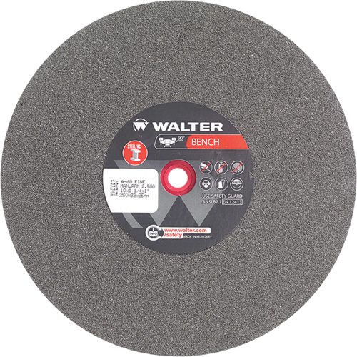 Bench Grinding Wheel, 10" x 1-1/4", 1" Arbor, 1 PB Rental Co. Ltd.