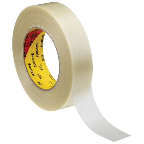 Ruban renforc&eacute; de filaments Scotch, &eacute;paisseur 6,6 mils, 24 mm (47/50") x 55 m (180')  PB Rental Co. Ltd.