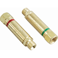 Flashback Arrestors - Oxy/Fuel Gas, Oxygen-Fuel Gas Set, Regulator Adaptor Style PB Rental Co. Ltd.
