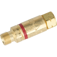 Flashback Arrestors - Oxy/Fuel Gas, Fuel Gas (red)/Oxygen (green), Torch Style PB Rental Co. Ltd.