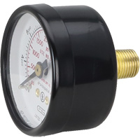 Pressure Gauges, 1-1/2" , 0 - 4000 psi, Back Mount, Analogue PB Rental Co. Ltd.
