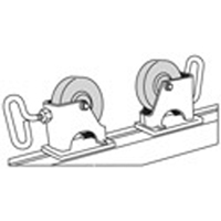 Adjust-A-Rolls&reg; Stand, 1000 lbs. Load Capacity, 36" Pipe Capacity PB Rental Co. Ltd.