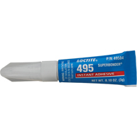 Adh&eacute;sif instantan&eacute; Super Bonder 495, Transparent, Tube, 3 g PB Rental Co. Ltd.