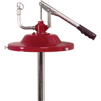 Pompes pour lubrification manuelle - Pompes &agrave; pression d&eacute;bit-volume, Zinc, 1 lb/6 courses, Pour barils de 5 gal. PB Rental Co. Ltd.