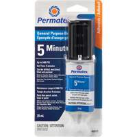 &eacute;poxy  5 minutes  &agrave; usage g&eacute;n&eacute;ral PermaPoxy, 29,5 ml, &eacute;poxyde, Deux composants, Transparent PB Rental Co. Ltd.