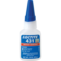 Adh&eacute;sif instantan&eacute;  431 pour toute surface, Transparent, Bouteille, 20 g PB Rental Co. Ltd.
