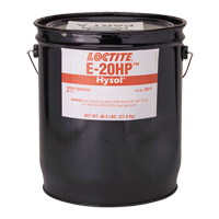 Adh&eacute;sifs structuraux &agrave; s&eacute;chage rapide E-20P, 5 gal., Seau, Deux composants, Blanc PB Rental Co. Ltd.