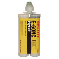Adh&eacute;sifs structuraux non corrosifs pour les composants &eacute;lectriques E-60NC, 200 ml, Cartouche double, Deux composants, Noir PB Rental Co. Ltd.