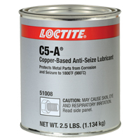 Loctite&reg; 8008 C5-A Copper Anti-Seize Lubricant, 2.5 lbs., Can, 1800°F (982°C) Max Temp. PB Rental Co. Ltd.