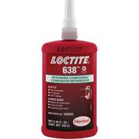 Compos&eacute; de retenue Loctite 638, 250 ml, Bouteille, Vert PB Rental Co. Ltd.