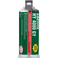 HY 4080 GY Structural Repair Hybrid Adhesive, Two-Part, Dual Cartridge, 50 g, Grey PB Rental Co. Ltd.