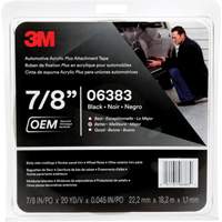 Ruban en acrylique de 3M pour l'automobile, 18 m (60') lo x 22 mm (7/8") la, 45 mils, Acrylique PB Rental Co. Ltd.