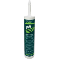 Dowsil 786 Silicone Sealant, 300 ml, Cartridge, White PB Rental Co. Ltd.