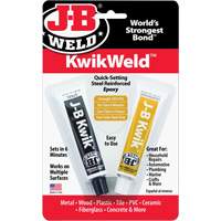 KwikWeld Epoxy, Two-Part, Tube, 2 oz., Grey PB Rental Co. Ltd.