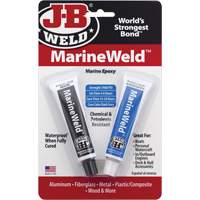 MarineWeld Epoxy, Two-Part, Tube, 3 oz., Grey PB Rental Co. Ltd.