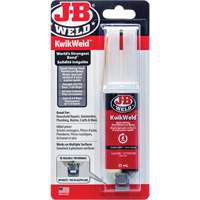 Adh&eacute;sif KwikWeld, 25 ml, Seringue, Deux composants, Gris PB Rental Co. Ltd.