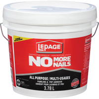 Adh&eacute;sif de construction multi-usages No More Nails PB Rental Co. Ltd.