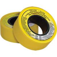 PTFE Thread Sealant Tape, 236" L x 3/4" W, Yellow PB Rental Co. Ltd.