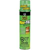 Scellant &agrave; triple expansion Touch 'n Foam Max Fill, 566 g, Canette a&eacute;rosol, Cr&egrave;me PB Rental Co. Ltd.