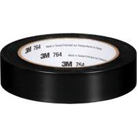 Ruban en vinyle pour travaux g&eacute;n&eacute;raux 764, 25,4 mm (1") la x 32,9 m (108') lo, 5 mils, Noir PB Rental Co. Ltd.