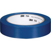 Ruban en vinyle pour travaux g&eacute;n&eacute;raux 764, 25,4 mm (1") la x 32,9 m (108') lo, 5 mils, Bleu PB Rental Co. Ltd.