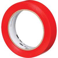 Ruban en vinyle pour travaux g&eacute;n&eacute;raux 764, 25,4 mm (1") la x 32,9 m (108') lo, 5 mils, Rouge PB Rental Co. Ltd.