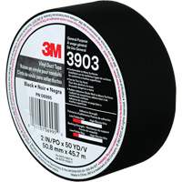 Rubans adh&eacute;sifs en vinyle 3903, 48 mm (2") la x 45 m (148') lo, 6,5 mils, Noir PB Rental Co. Ltd.