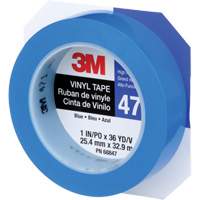 Ruban en vinyle 471, 25,4 mm (1") la x 32,9 m (108') lo, 5,3 mils, Bleu PB Rental Co. Ltd.