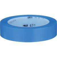 Ruban en vinyle 471, 25,4 mm (1") la x 32,9 m (108') lo, 5,3 mils, Bleu PB Rental Co. Ltd.