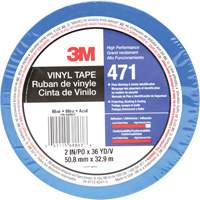 Ruban en vinyle 471, 50,8 mm (2") la x 32,9 m (108') lo, 5,2 mils, Bleu PB Rental Co. Ltd.