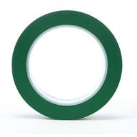 471 Vinyl Tape, 25.4 mm (1") W x 32.9 m (108') L, 5.2 mils, Green PB Rental Co. Ltd.